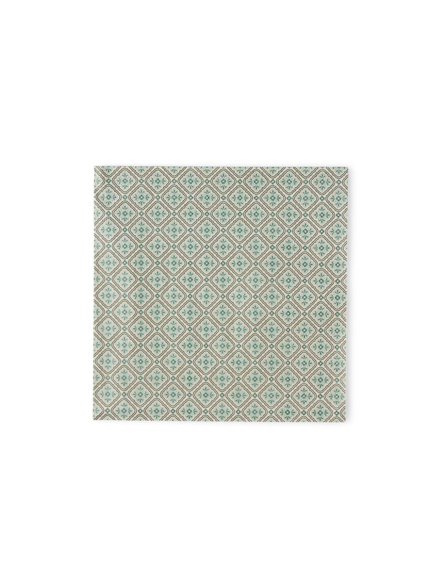 Servietter | 33 x 33 cm. 20 stk. | Milky Green, Off White
