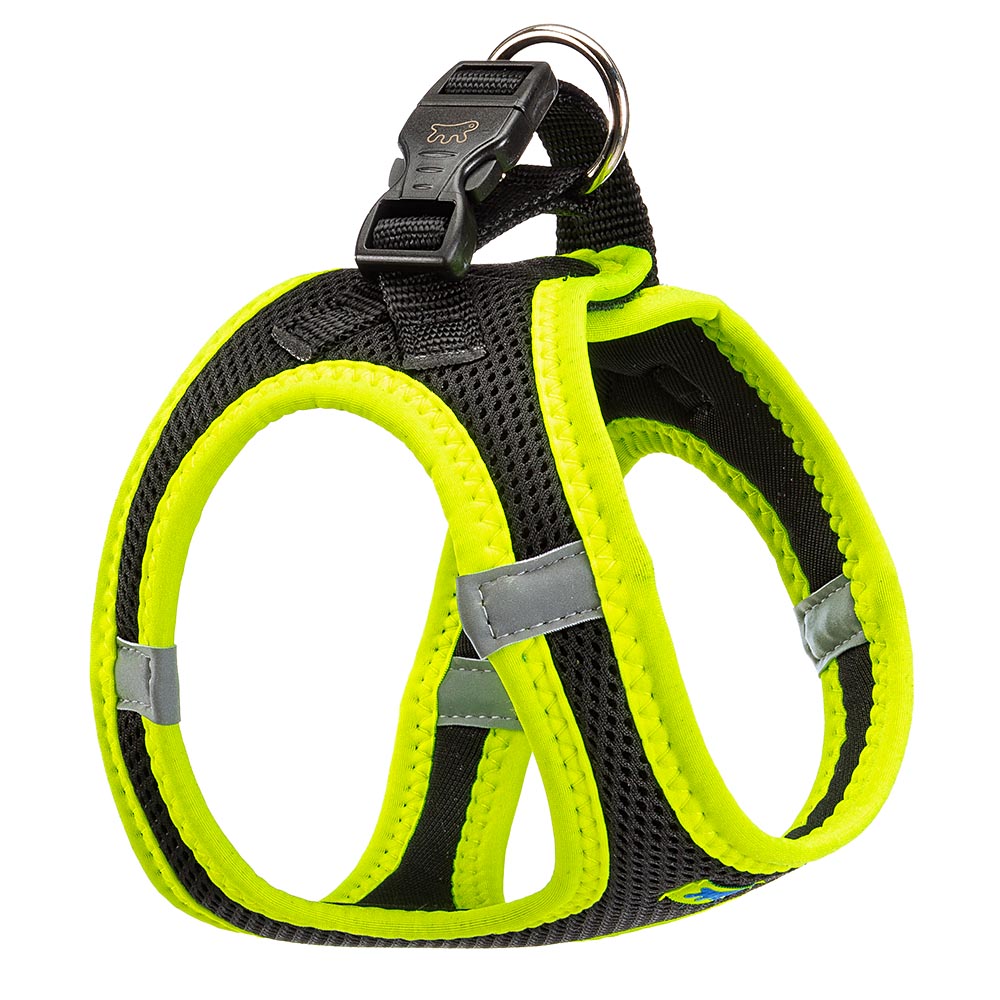 Harnais pour chiens kaori xs en nylon respirant, rembourré et réfléchissant