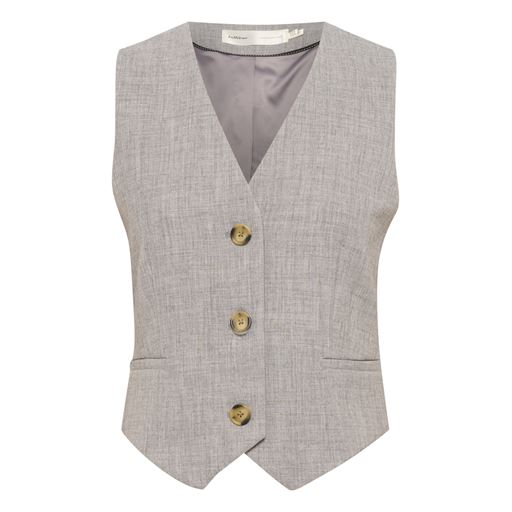 InWear ZoieIW Vest, Medium Grey Melange, 42