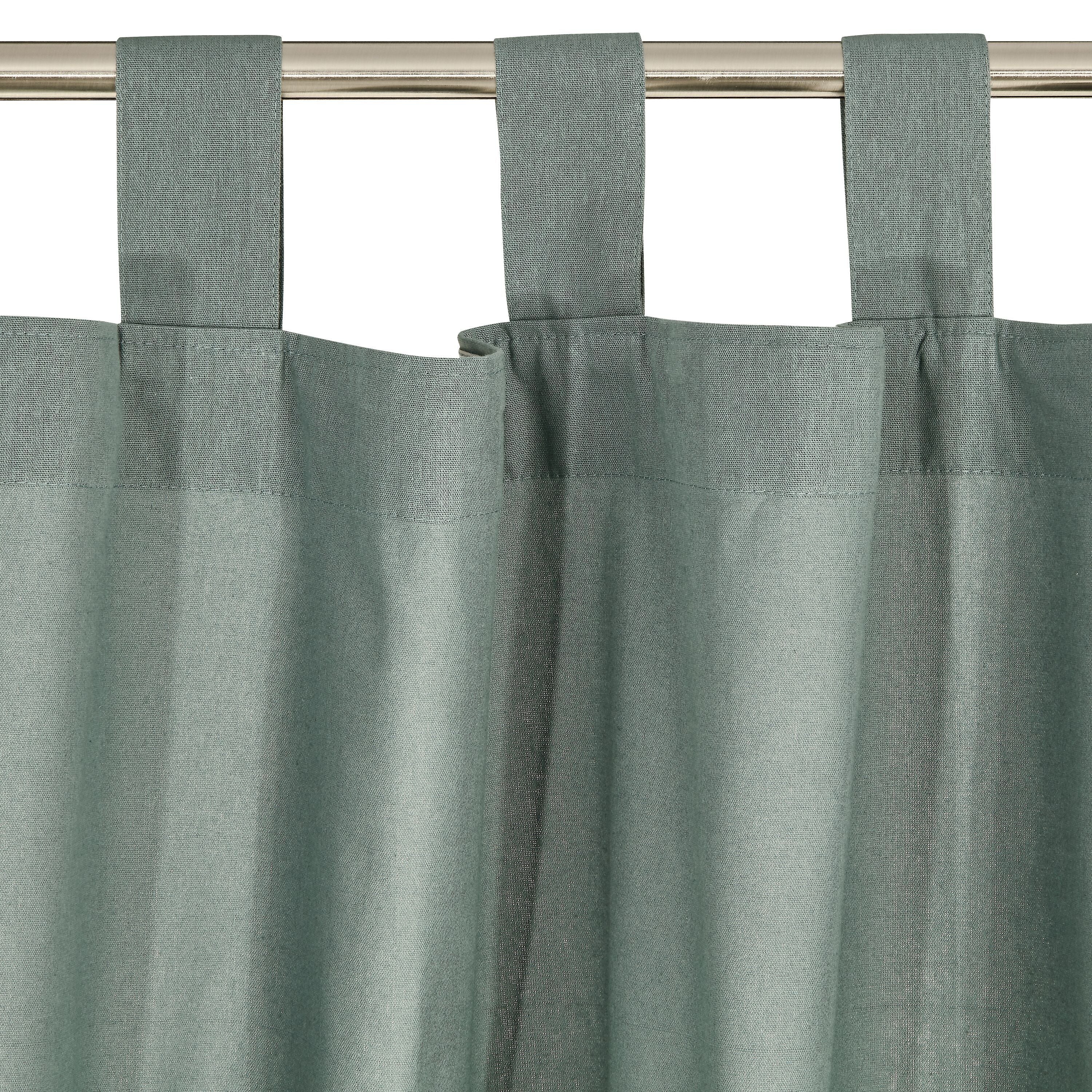 ALISHA Fertigvorhang blickdicht - Mint / B: 150.0 cm x H: 270.0 cm