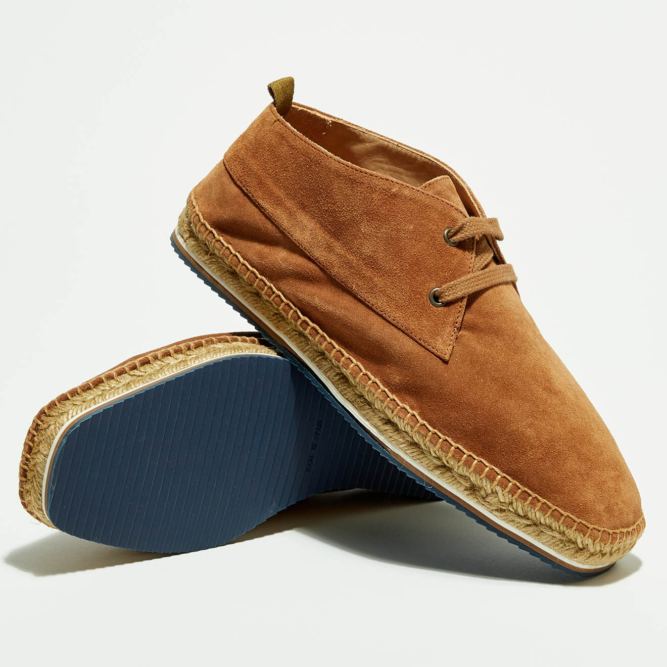 Castaner Chukka boots en Velours de Cuir Bruno camel