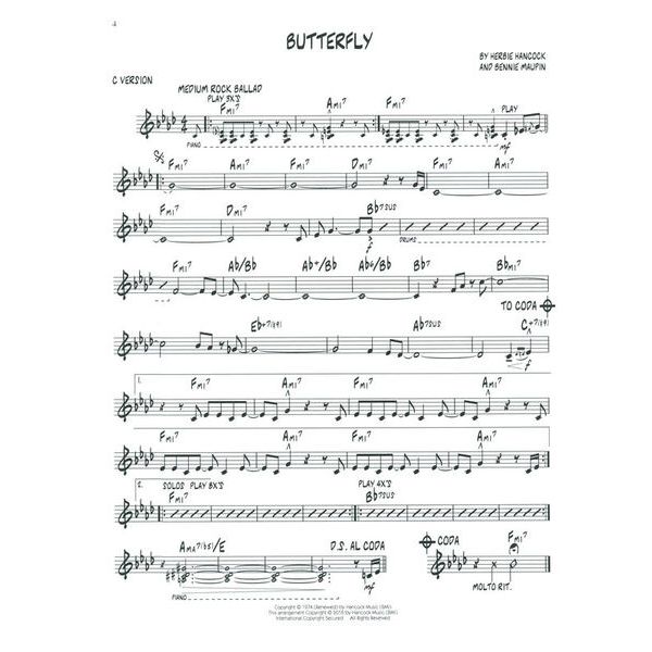 Hal Leonard Jazz Play-Along Jazz Fusion