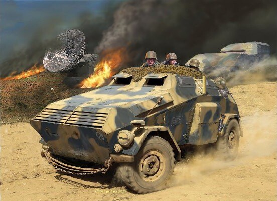 Revell - German Command Bil Byggesæt - 1:35 - Level 5 - 03335