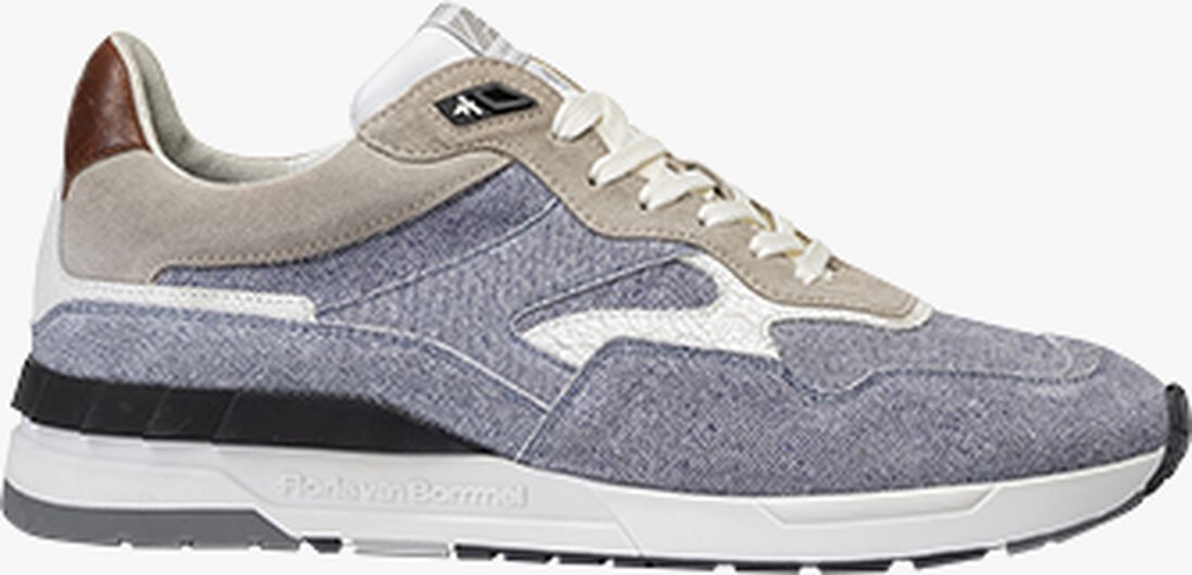 FLORIS VAN BOMMEL blauwe floris van bommel lage sneakers sfm-10170
