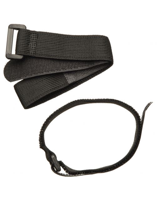 Nature Klittenboomband - Klim-En Geleide Artikel - 2.5x40 cm Zwart 2 stuks