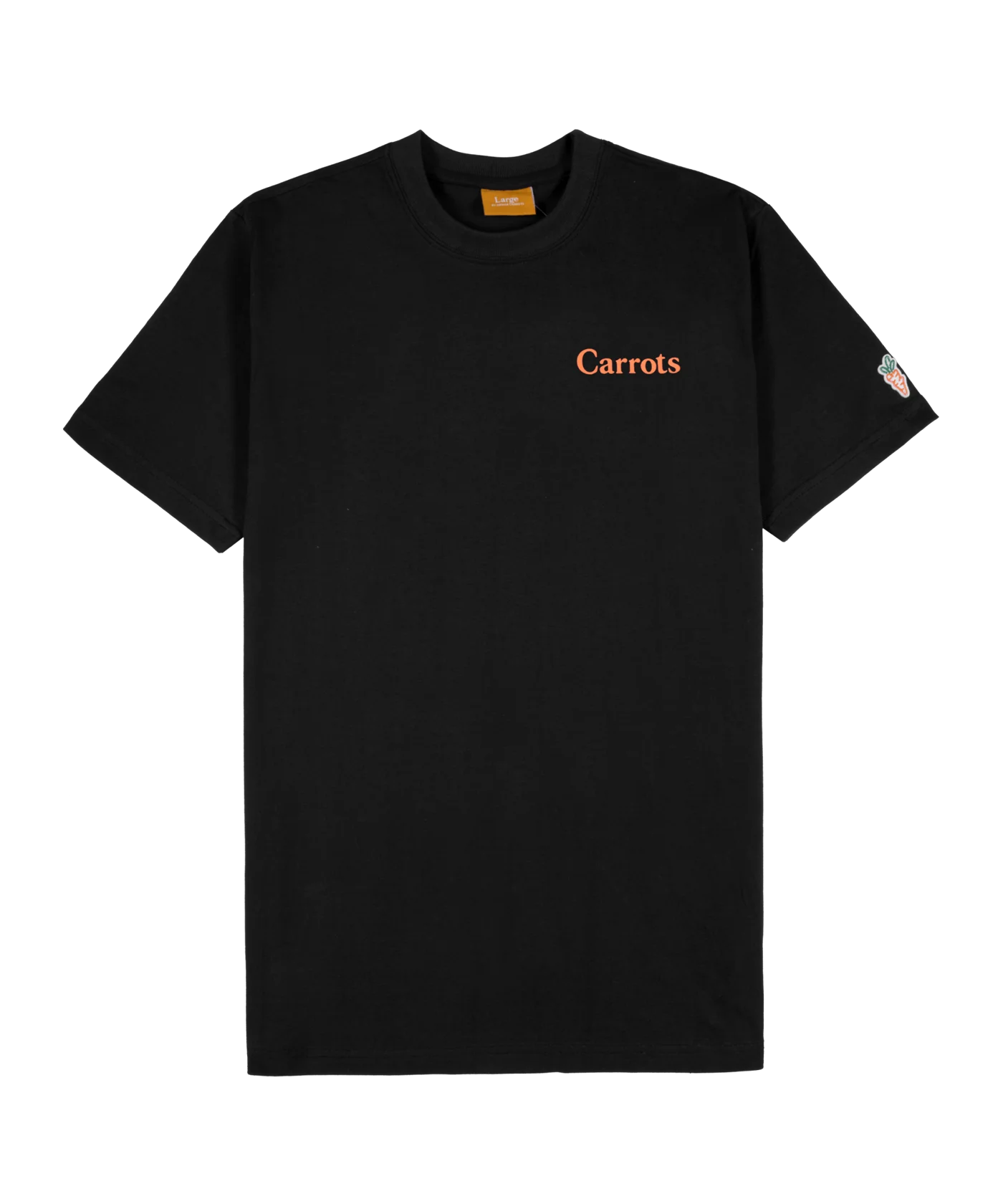 Carrots Wordmark T-Shirt Schwarz