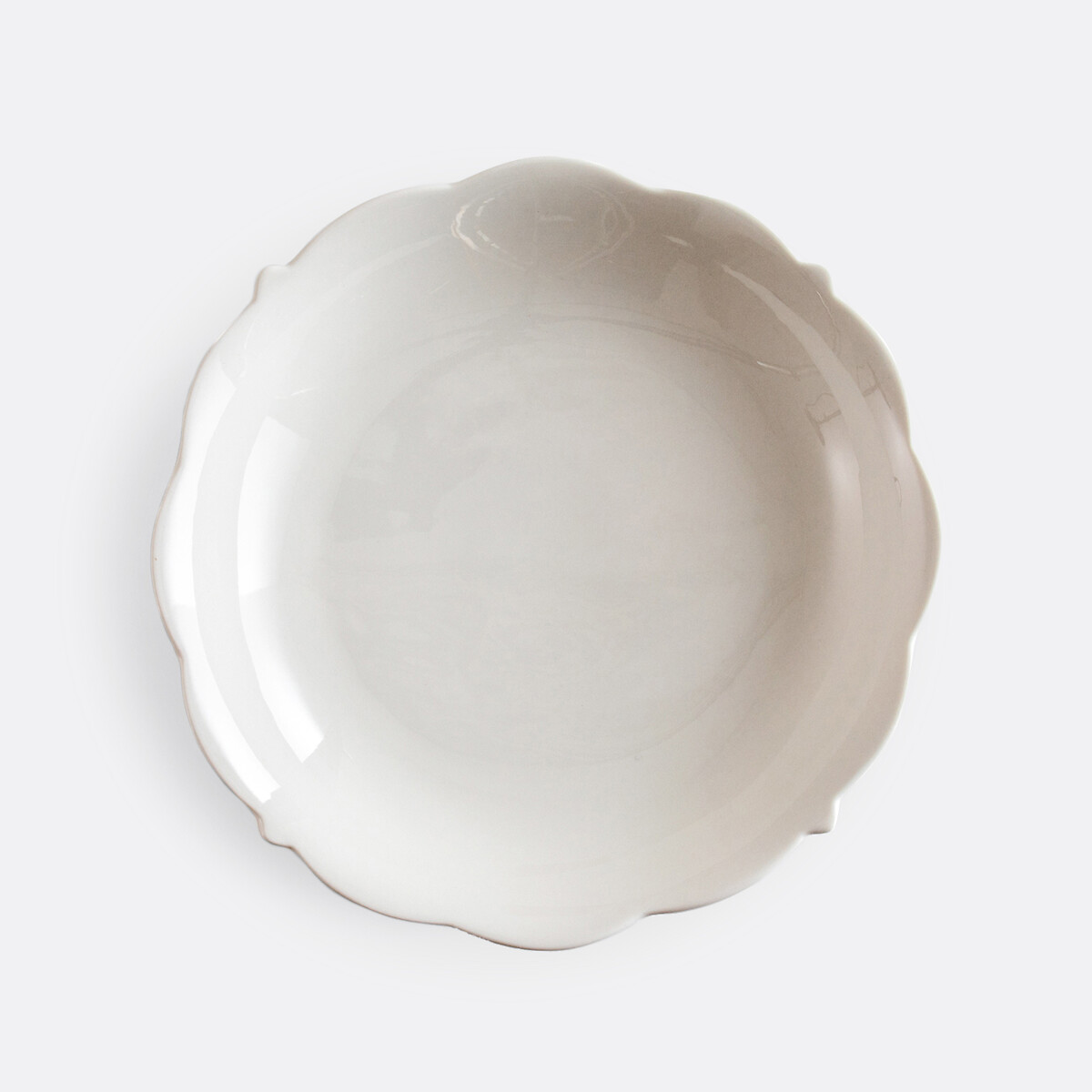 LA REDOUTE INTERIEURS<br>Conjunto de 4 pratos fundos em porcelana, Hirène