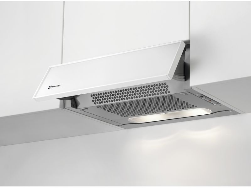 Electrolux Dunstabzugshaube DXK5512WE 3 Stufen Abluft Umluft Klapp-Dunstabzugshaube
