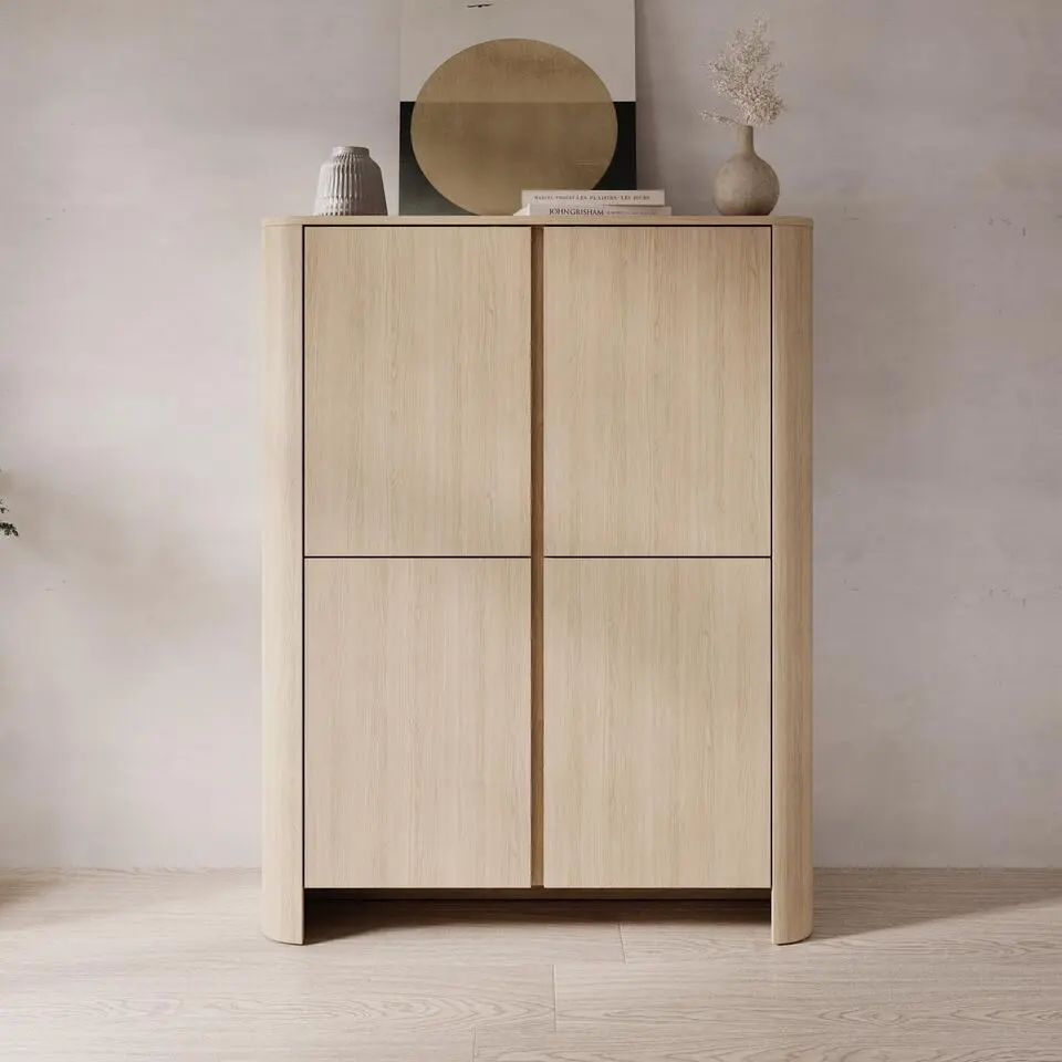 Meubella - Barbados - Dressoir - Eiken - 103x39x132 cm
