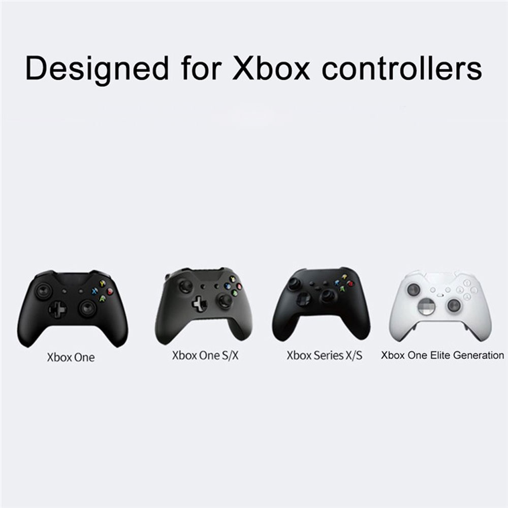 Ladegerät Dockingstation Charging Dock für 4x Xbox Wireless Controller mit LED Ladeanzeige und 4x 1100mAh Akkus - Weiss