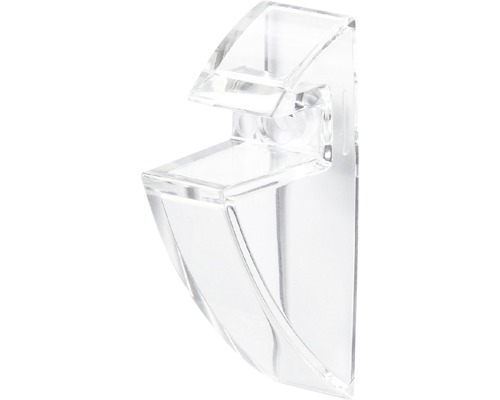 Plankklem 19 mm transparant
