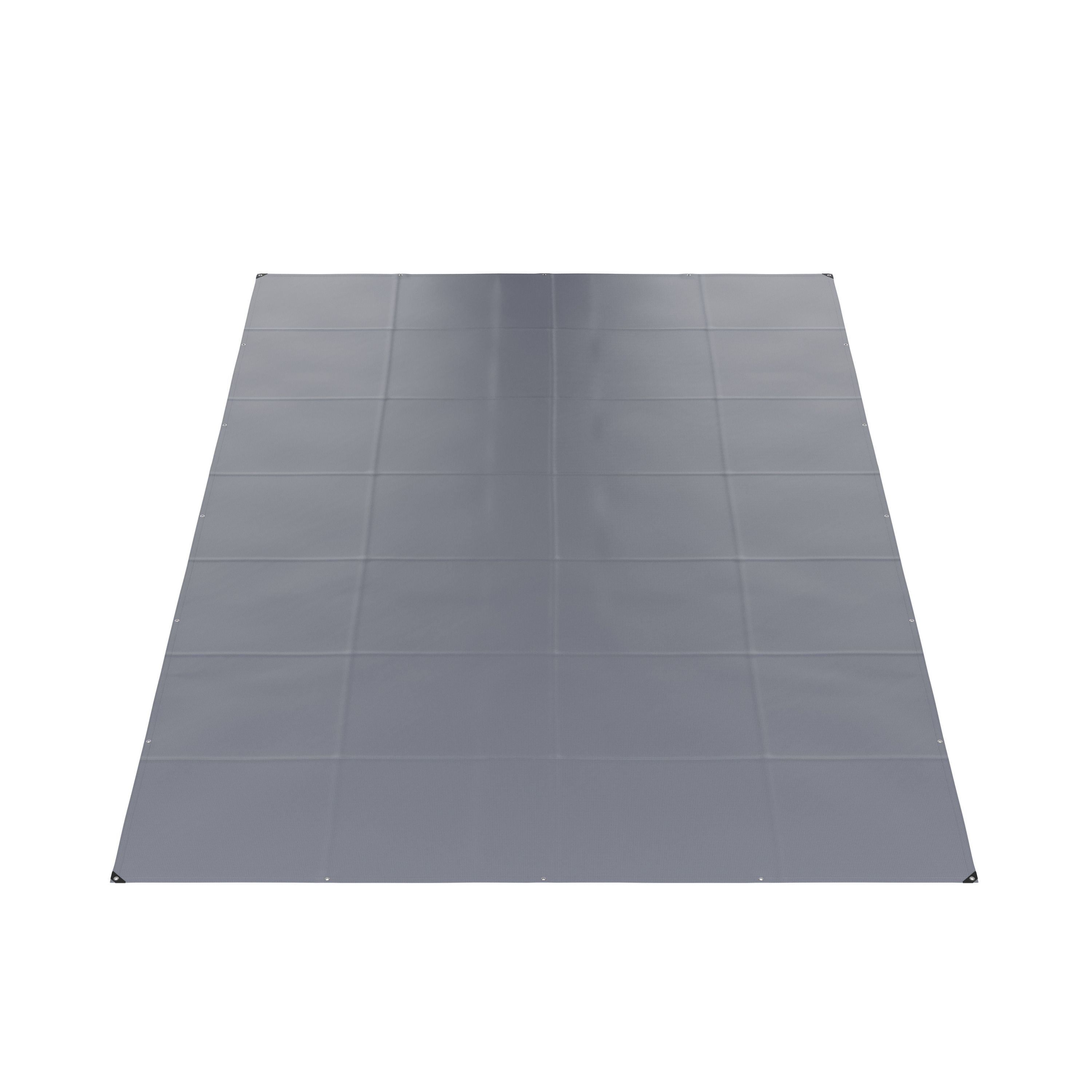 Abdeckplane PVC 450g/m2 grau 5 x 8 m
