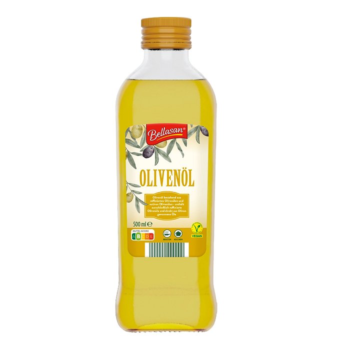 BELLASAN Olivenöl 500 ml, Raffiniert