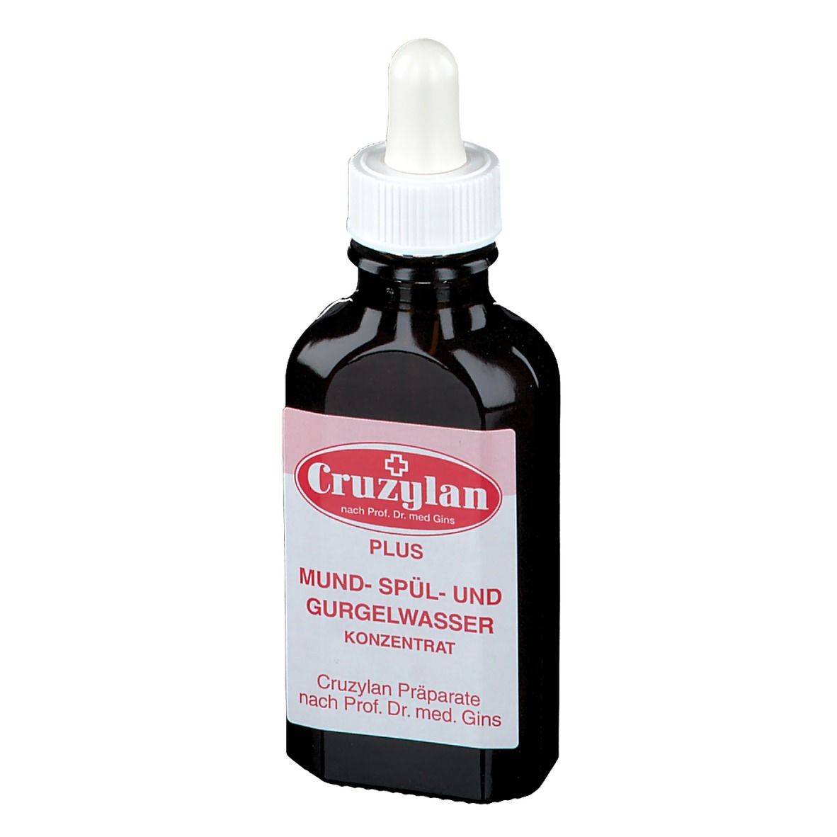 Cruzylan Plus Mund- Spül- und Gurgelwasserkonzentrat mit Pipette