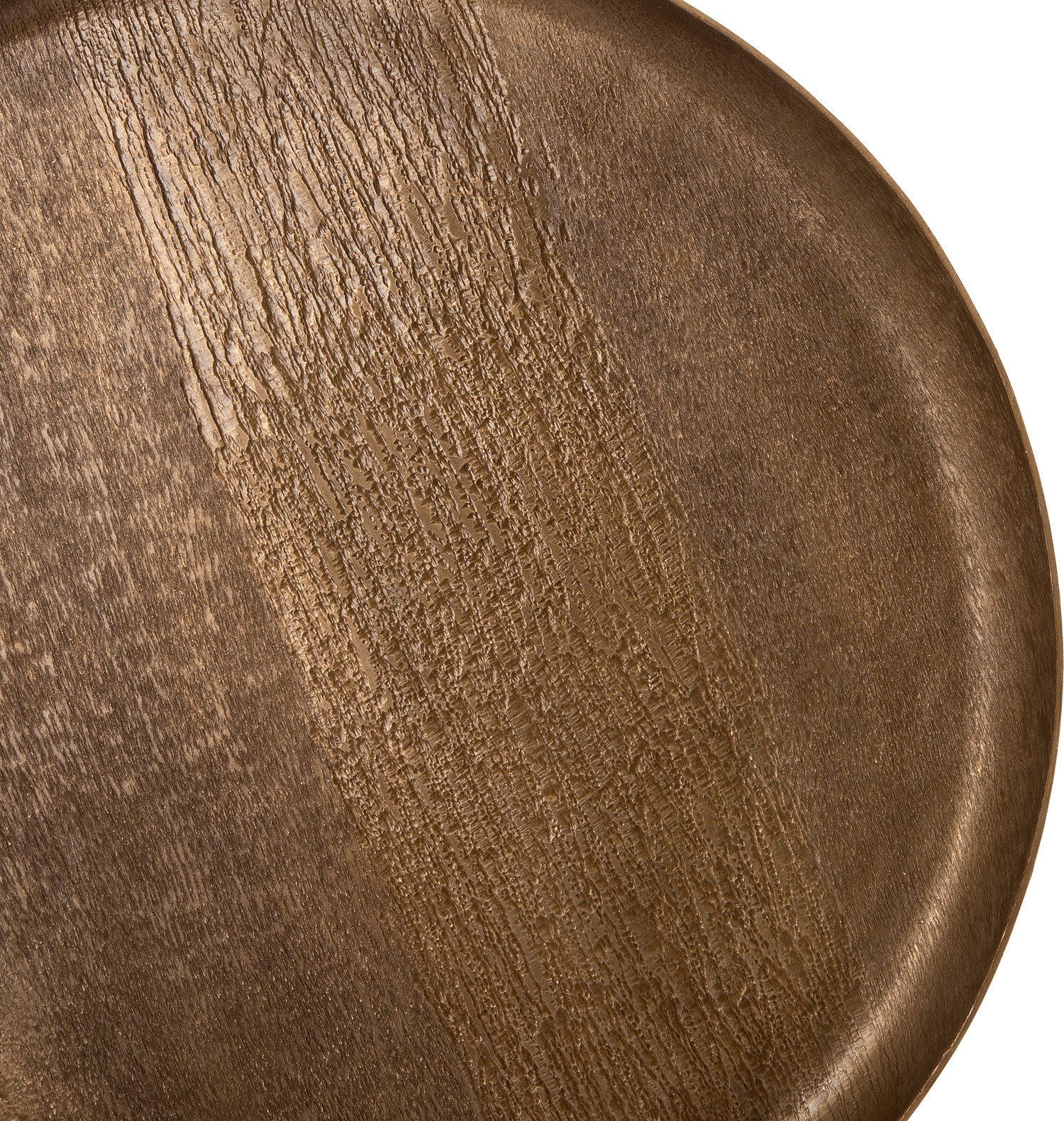Intratuin dienblad Kano goud D 30 H 30 cm