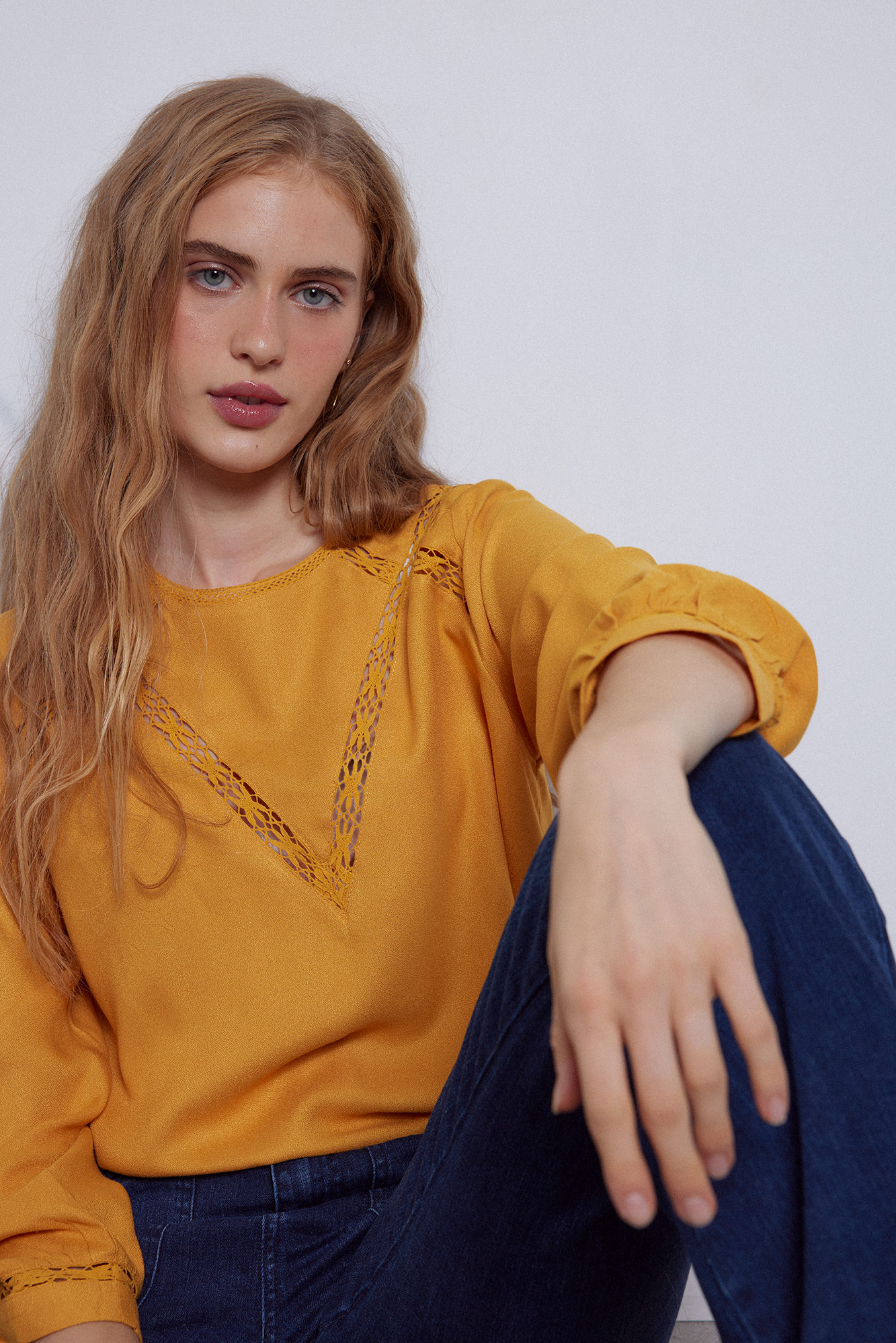Blusa de renda