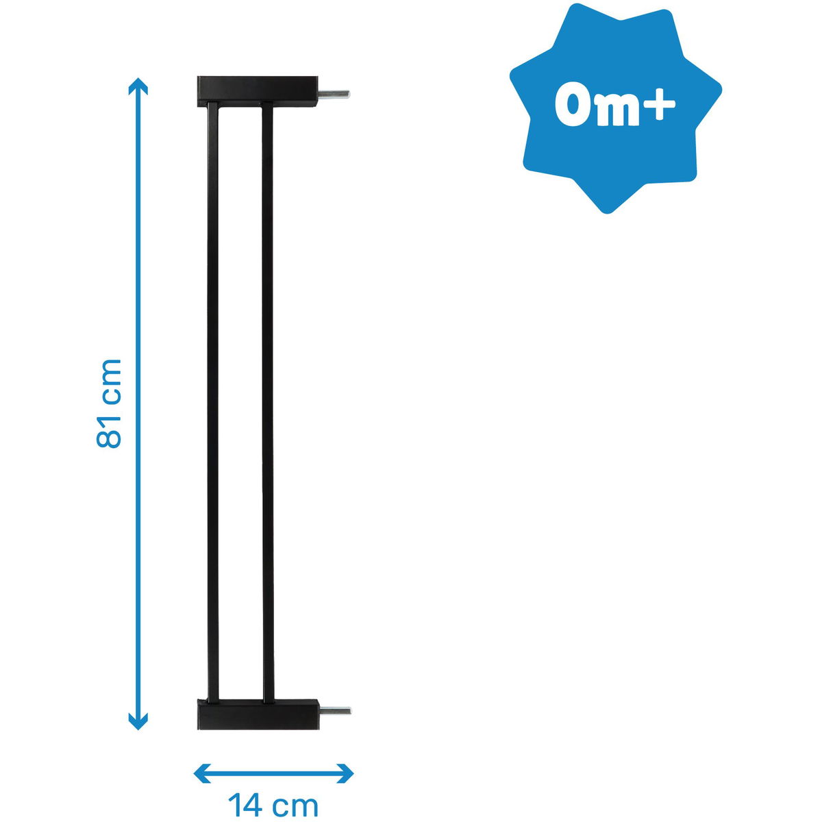 badabullebadabulle   Türschutzgitter Safe und Pass Verlängerung 14cm