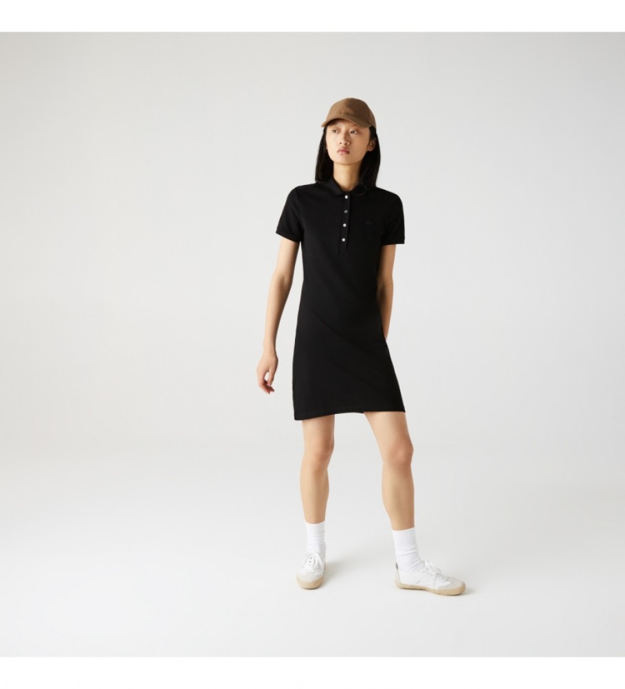 Vestido Lacoste Polo Robe Preto