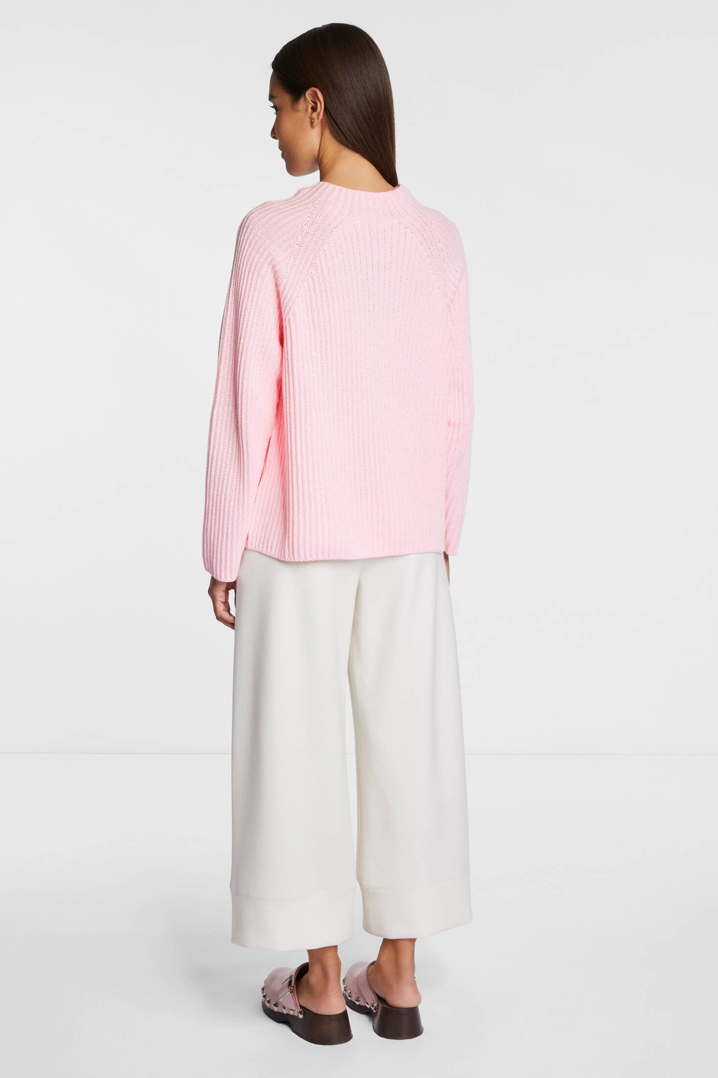 Rich & Royal| Damen Strickpullover RIB CREW NECK