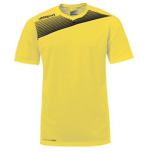 Camisa Liga 2.0 Mc Lima Amarela/Preta Uhlsport
