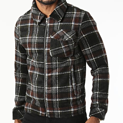 Surchemise Carreaux KD650 Noir