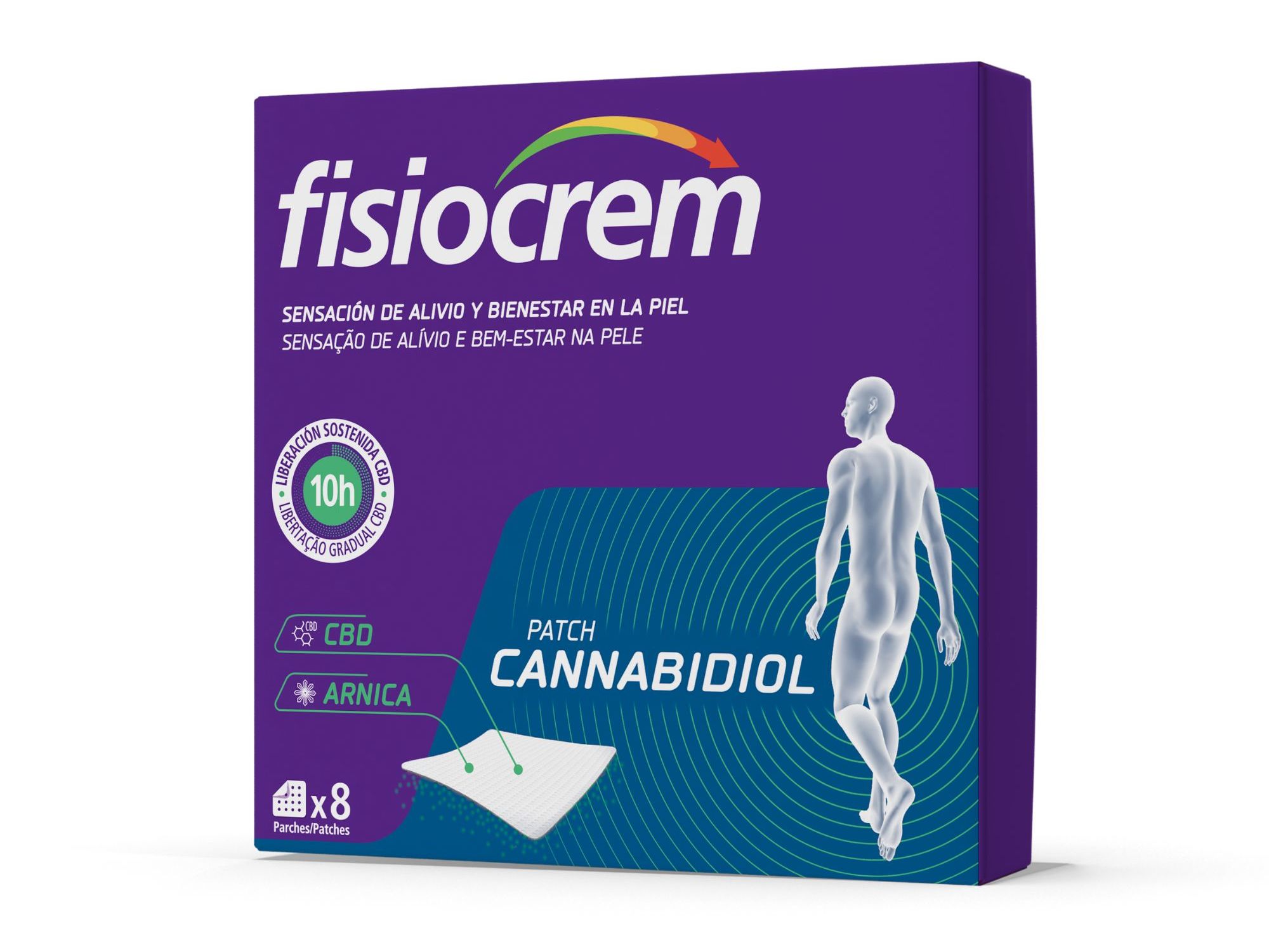 EMPLASTRO FISIOCREM CANNABIDIOL 8 UN