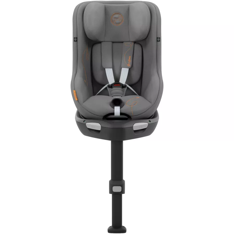 cybex GOLD Kindersitz Set Reboarder Sirona G inklusive Babyschale Cloud G inklusive Basisstation Base G Lava Grey