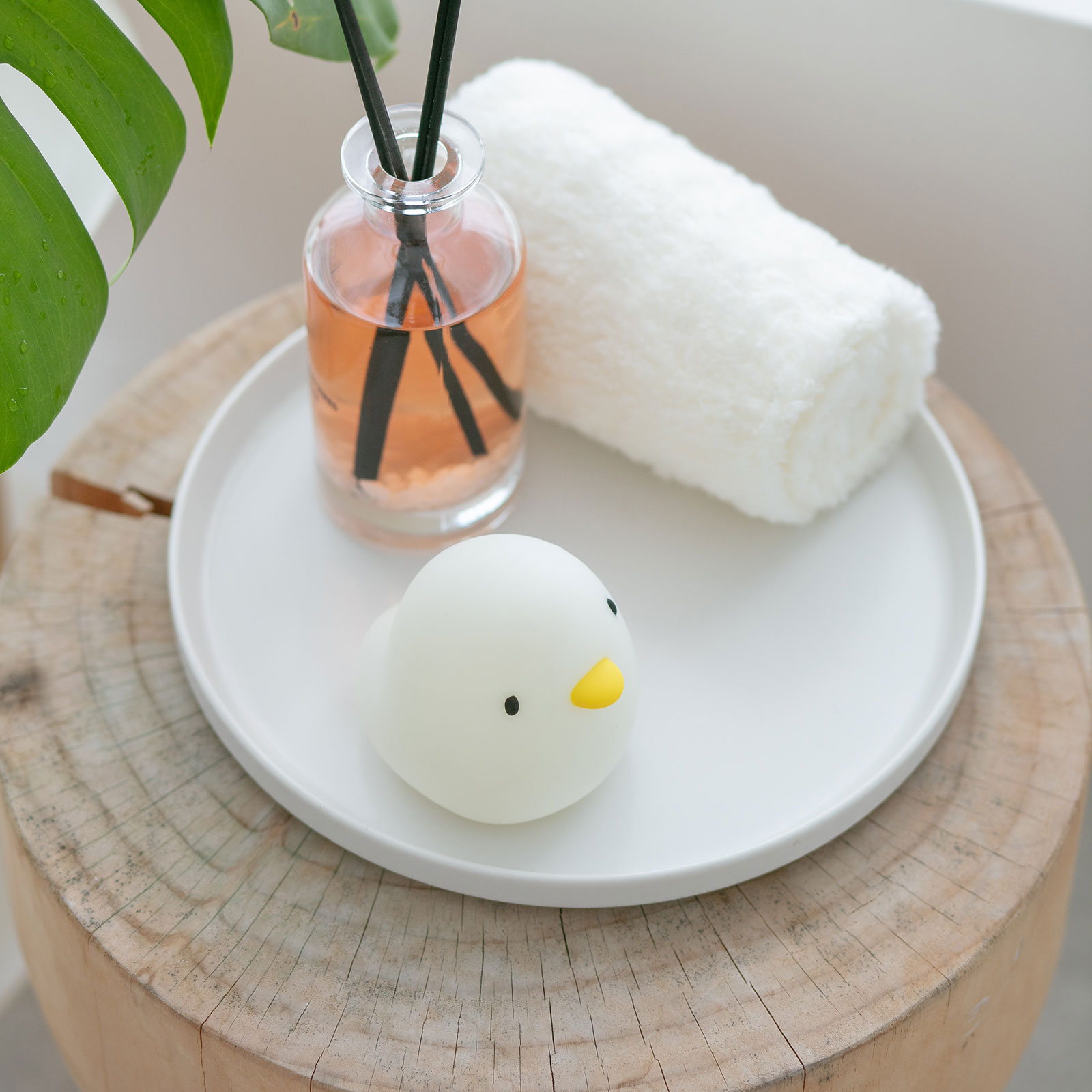 Kinder Badelicht - weiß - Ente - Touchfunktion - dimmbar