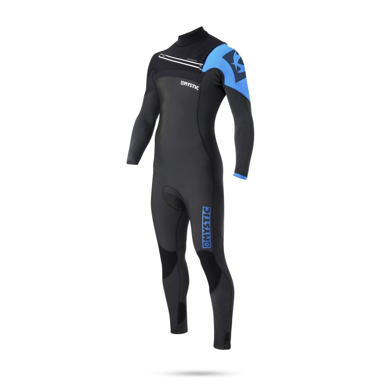 Combinaison Mystic Majestic 5/3 D/L Fullsuit Frontzip 2017 Blue - The Corner Shop
