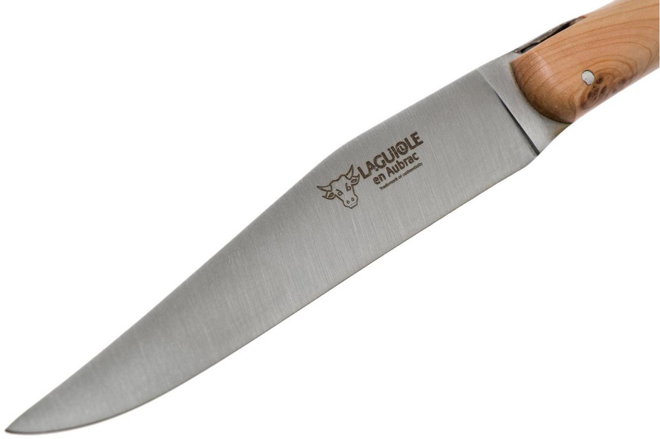 Laguiole en Aubrac Quotidien steakmesset 6-delig French woods, 6MC99QFIH