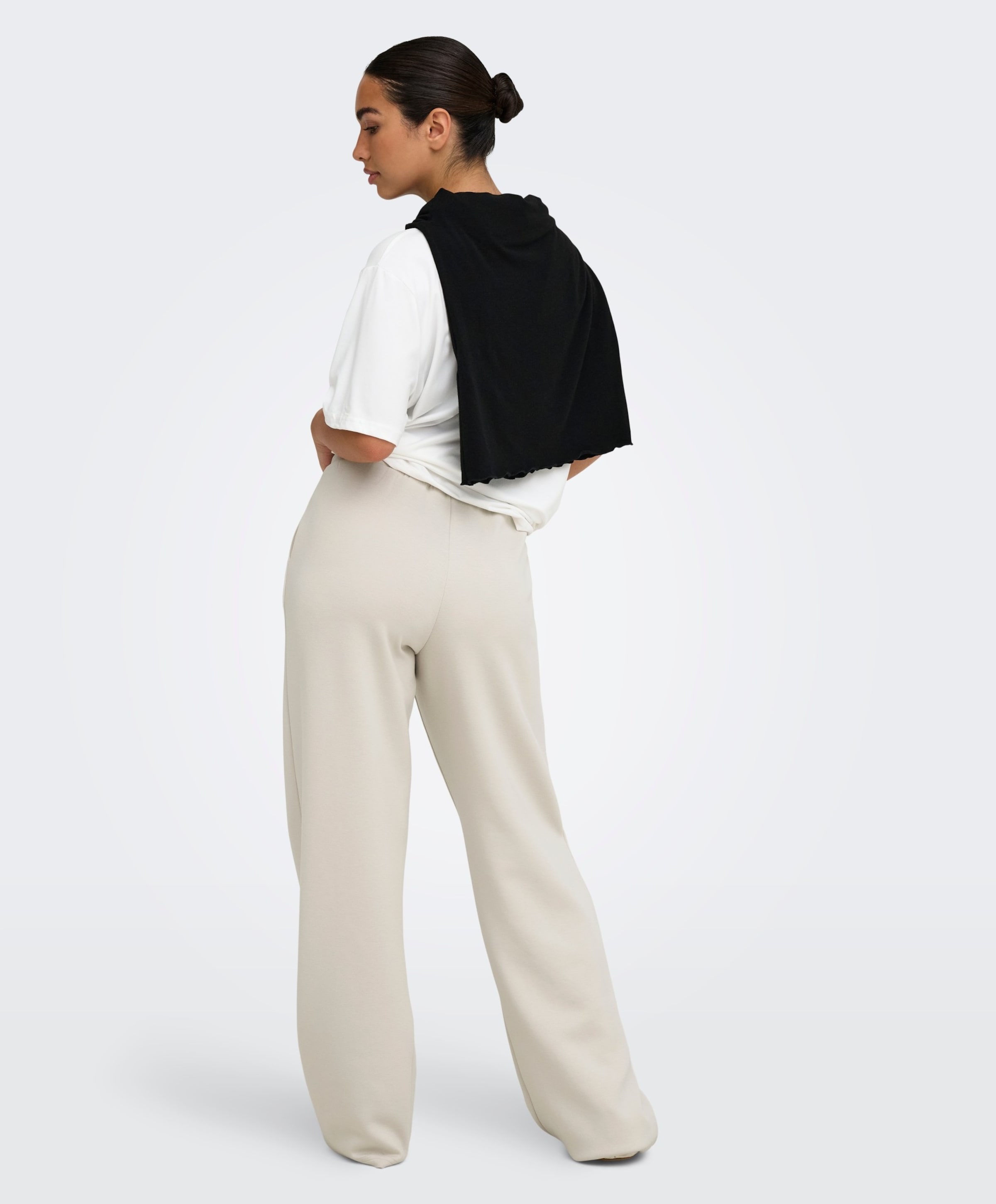 Only play ONPLOUNGE MW STR SWT NOOS dames trainingsbroek grijs