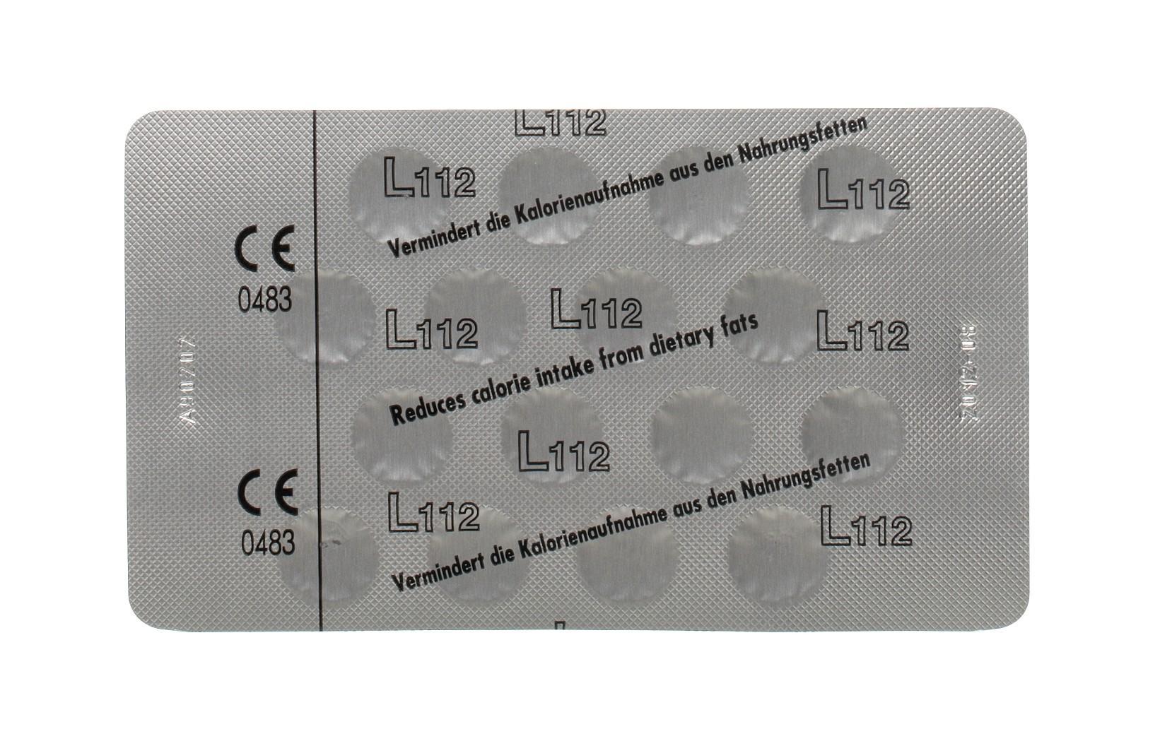 L112 96 TablettenTabletten zur Kalorienreduzierung, Gewichtsabnahme und Gewichtskontrolle