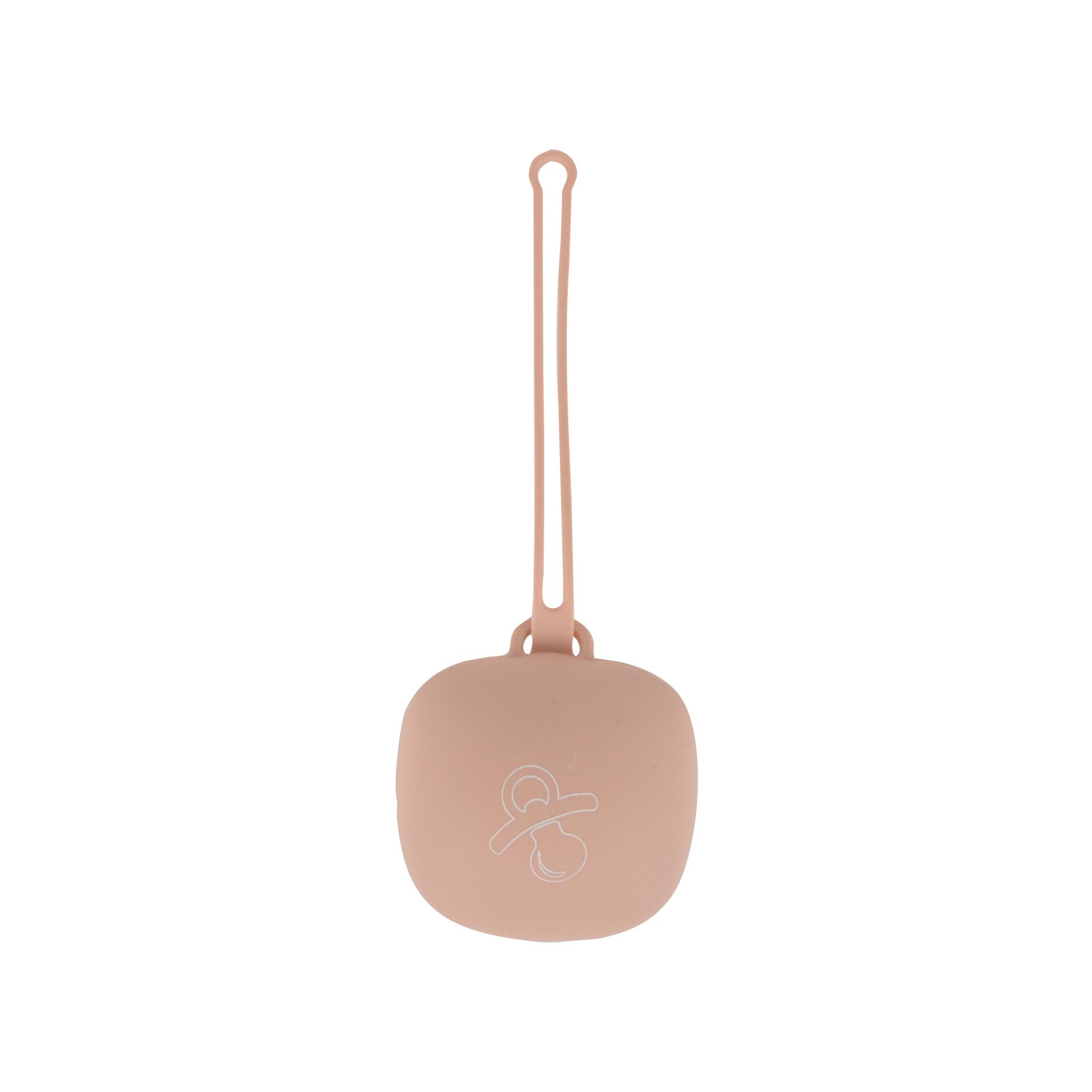 BOITE A SUCETTE SILICONE FANTASY GARDEN ROSE D.6X22CM