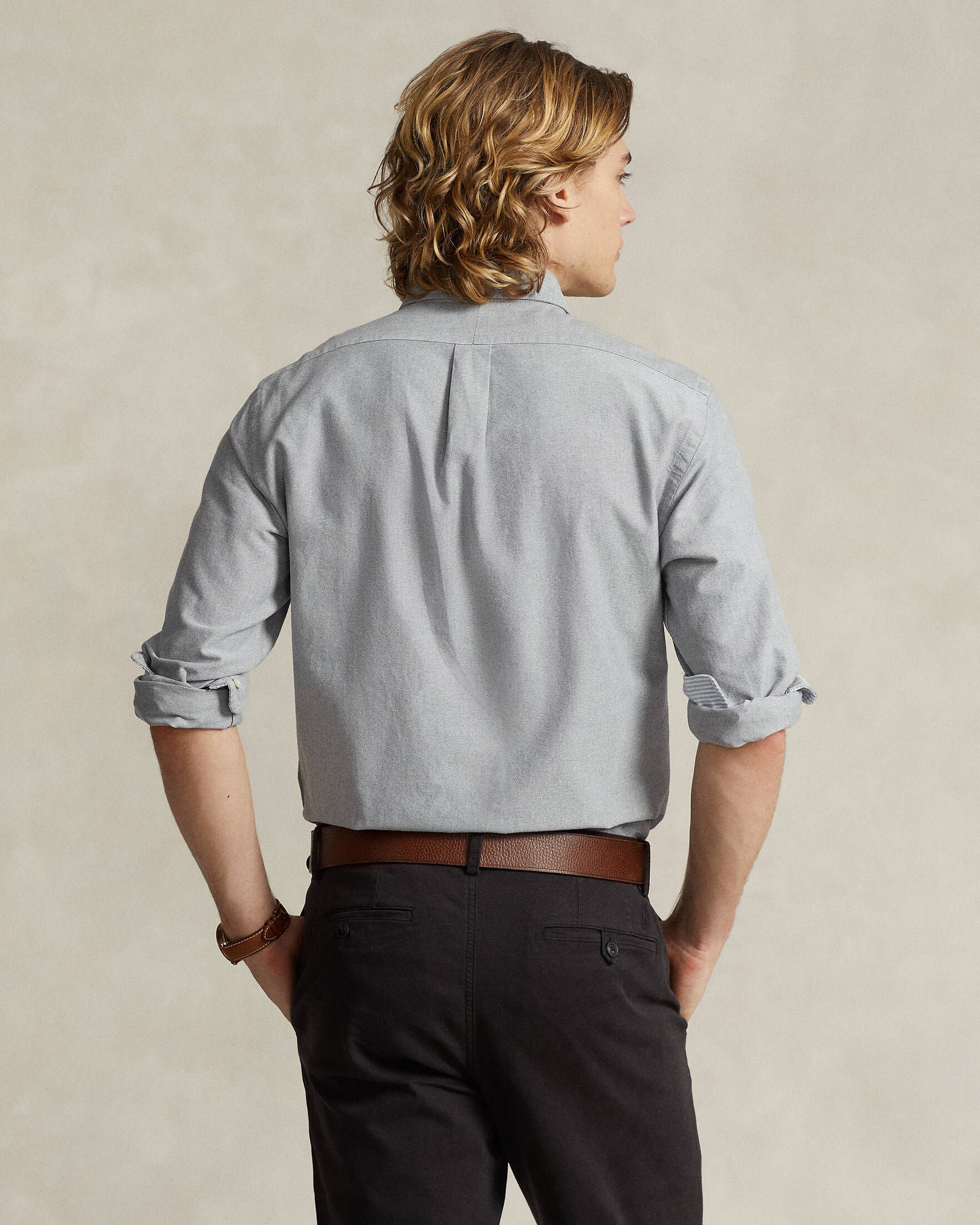 Polo Ralph Lauren| Herren Hemd Custom Fit Langarm