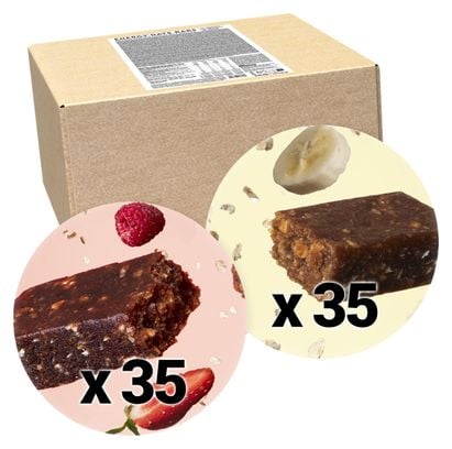 Box Barres énergétiques Decathlon Nutrition Banane / Fruits Rouges - 70x35g