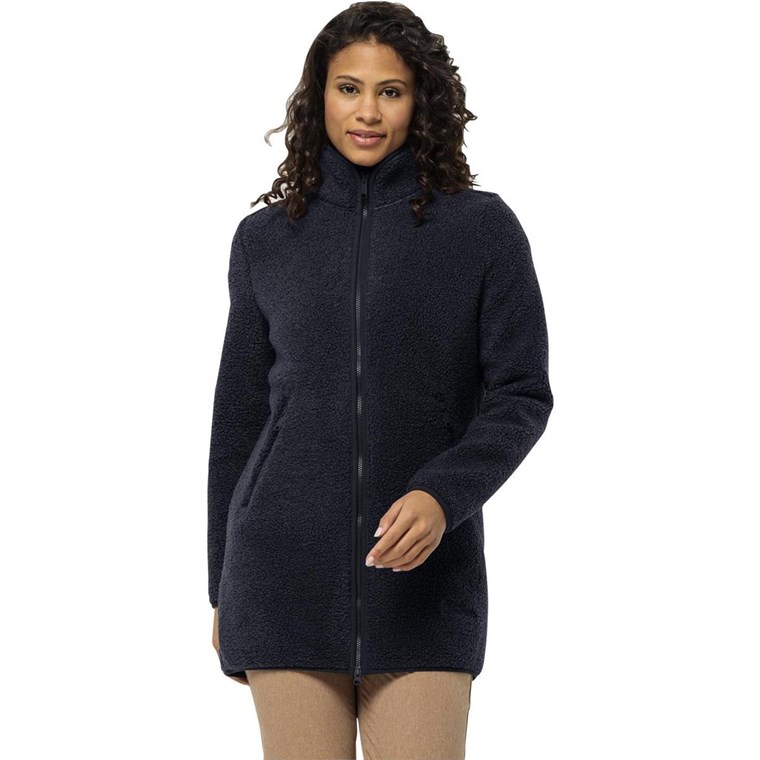 Jack Wolfskin High Curl Coat W Night Blue