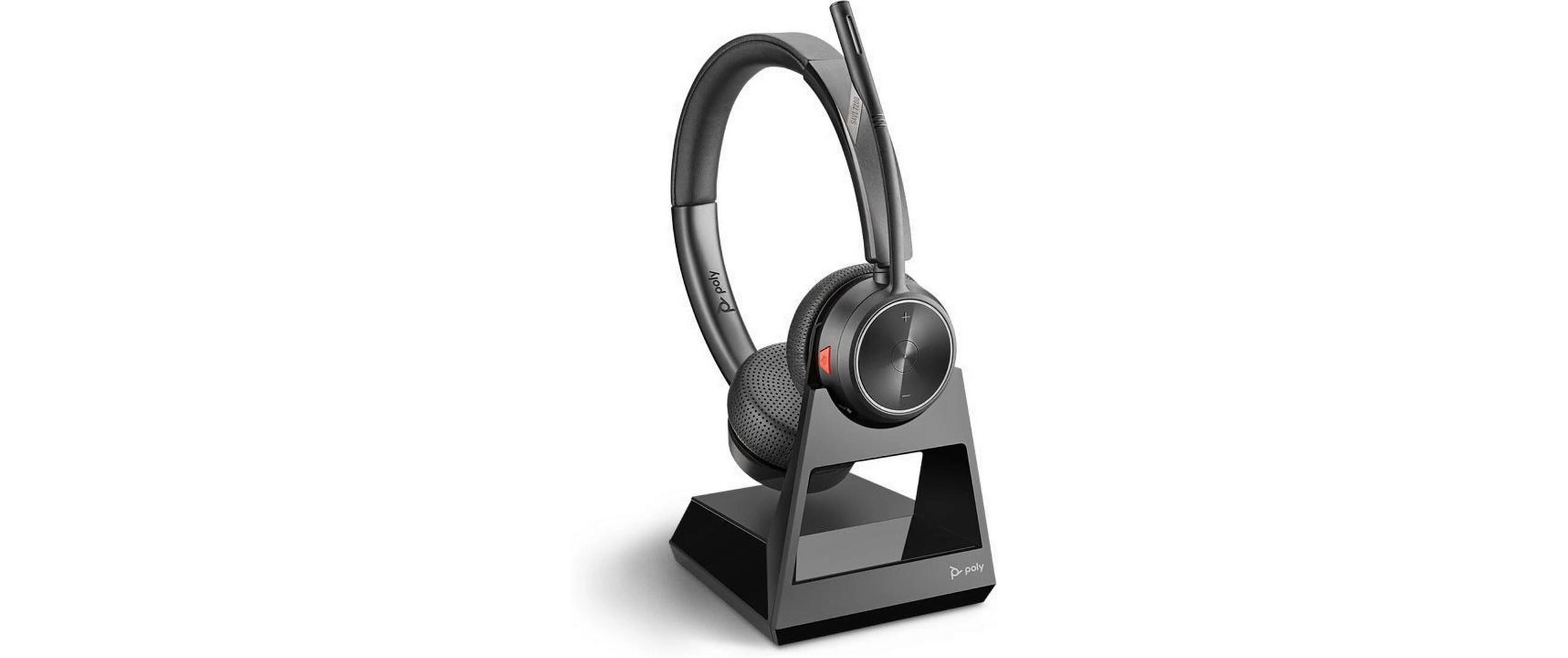 Headset Poly Savi 7220 Office Duo<br>Savi 7220 Duo DECT Headset für Tischtelefone