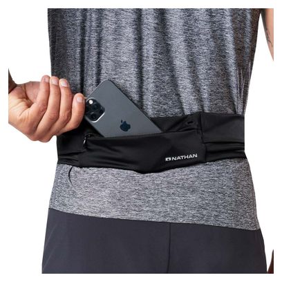 Ceinture de Course Unisexe Nathan Fit 2.0 Noir
