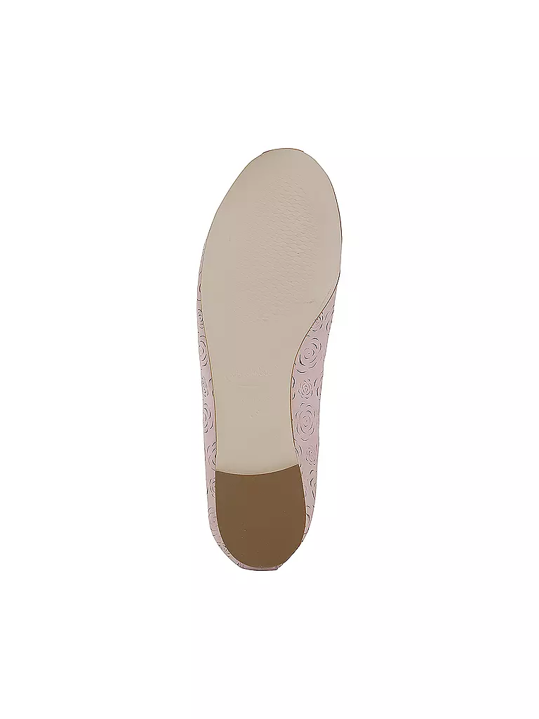 DIRNDL & BUA Trachtenschuhe - Ballerinas rosa