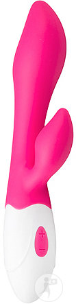 Easytoys Vibe Collection Alula Vibromasseur Point G Rabbit Rose Et Blanc 1 Pièce