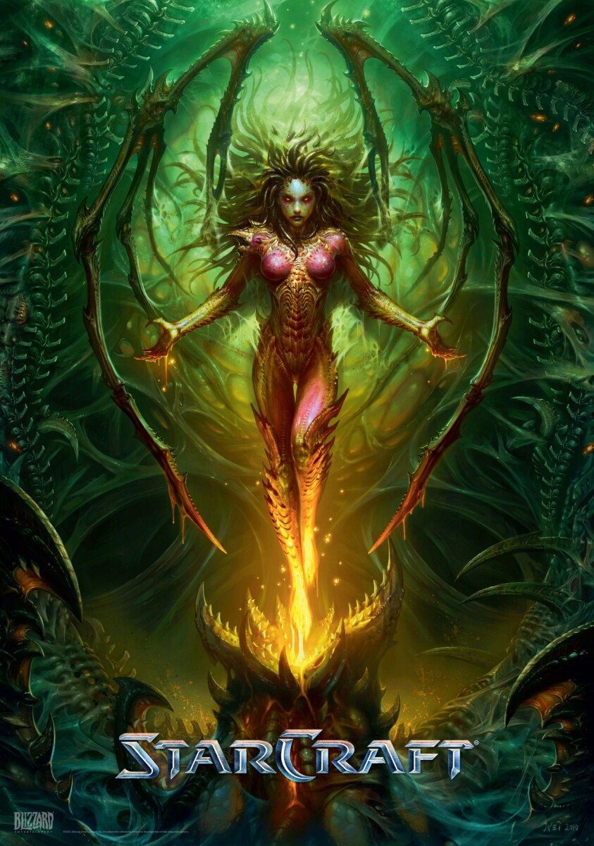 Starcraft - Kerrigan Puzzle Premium - 1000 Brikker