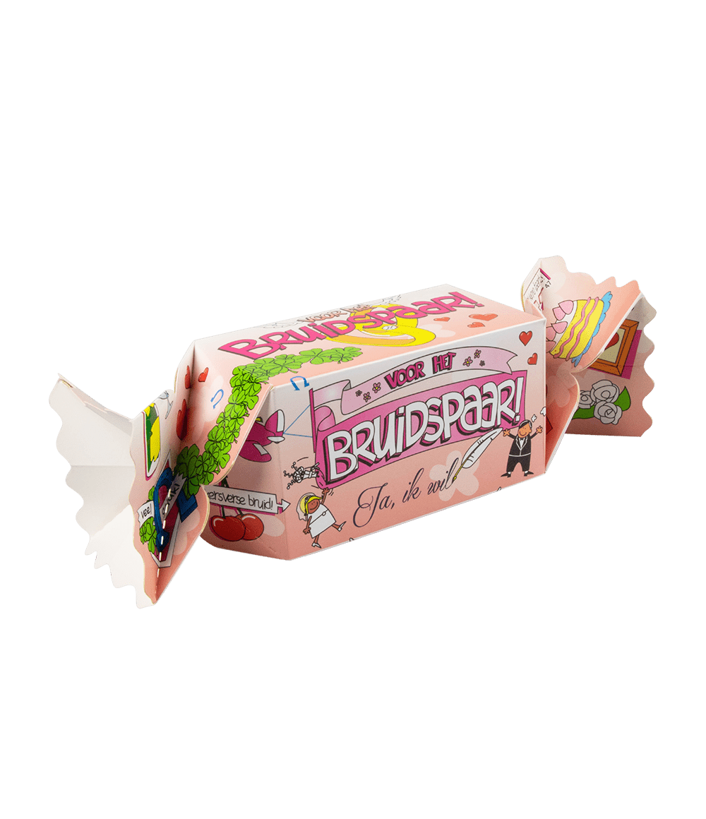 Geschenkdoosje Bruidspaar 26cm