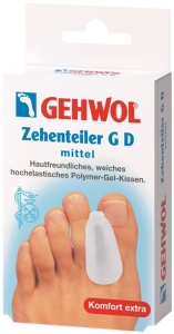 Gehwol Zehenteiler G D mittel, 3 Stück