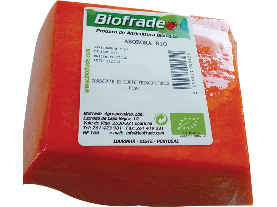ABÓBORA CORTADA BIO 500G