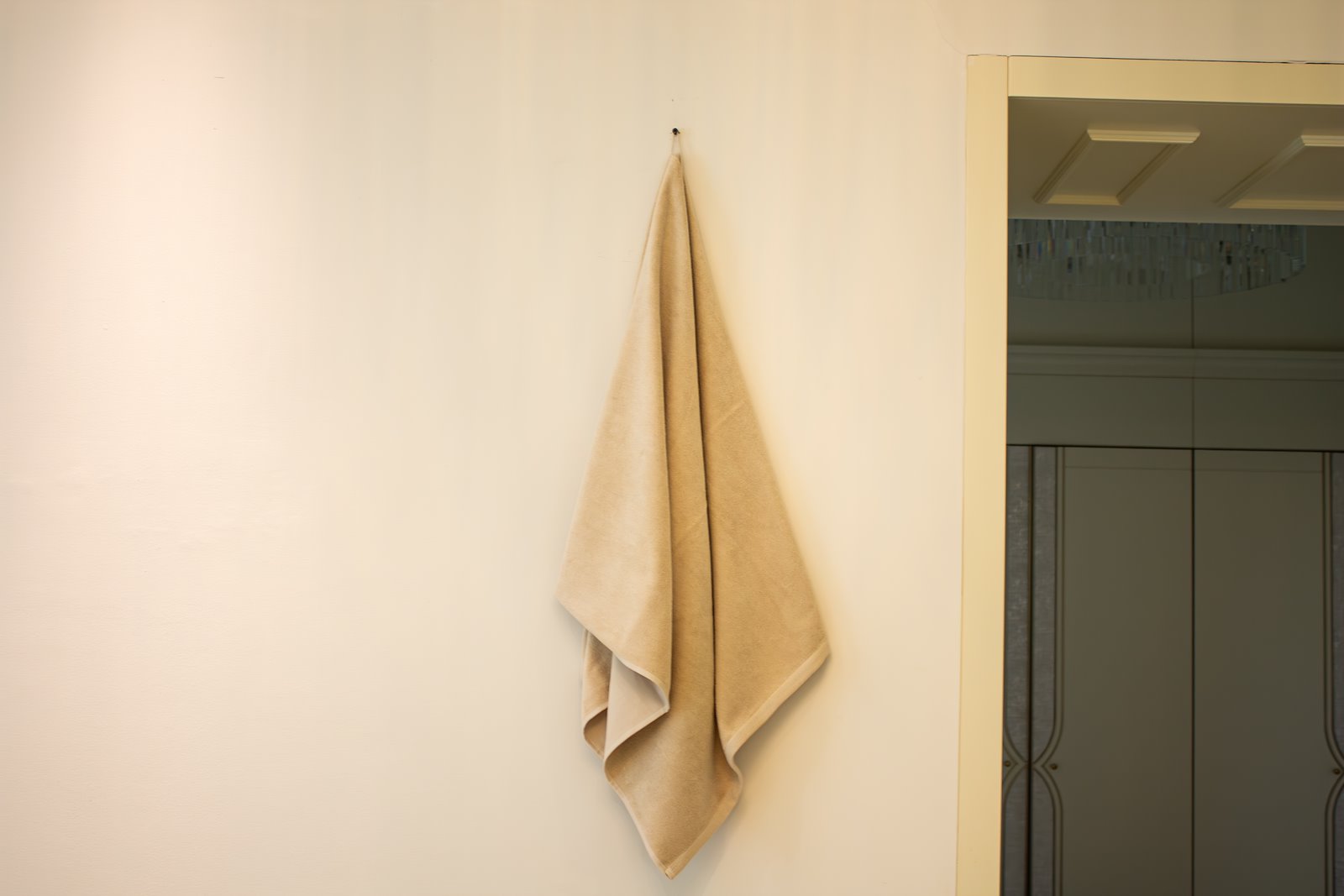 Ezra håndkle Beige 70x140 cm