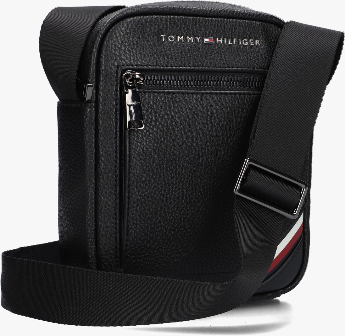 TOMMY HILFIGER zwarte tommy hilfiger reportertas th central mini reporter