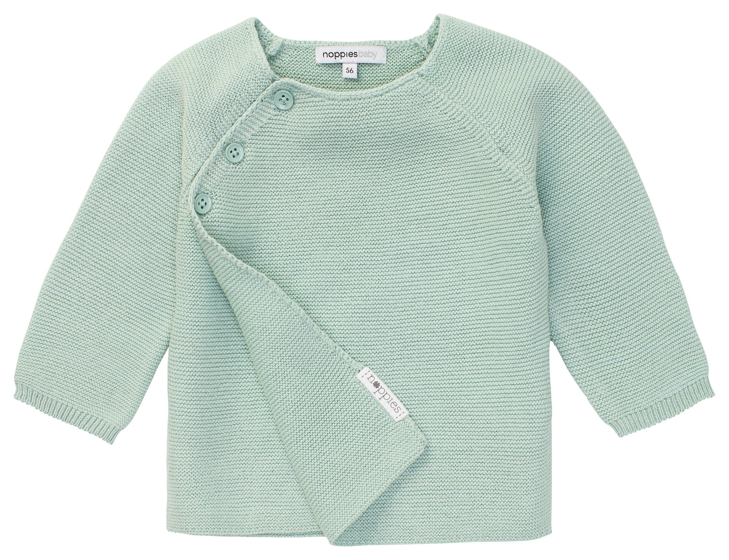 Noppies Baby Strickjacke Pino Grey Mint