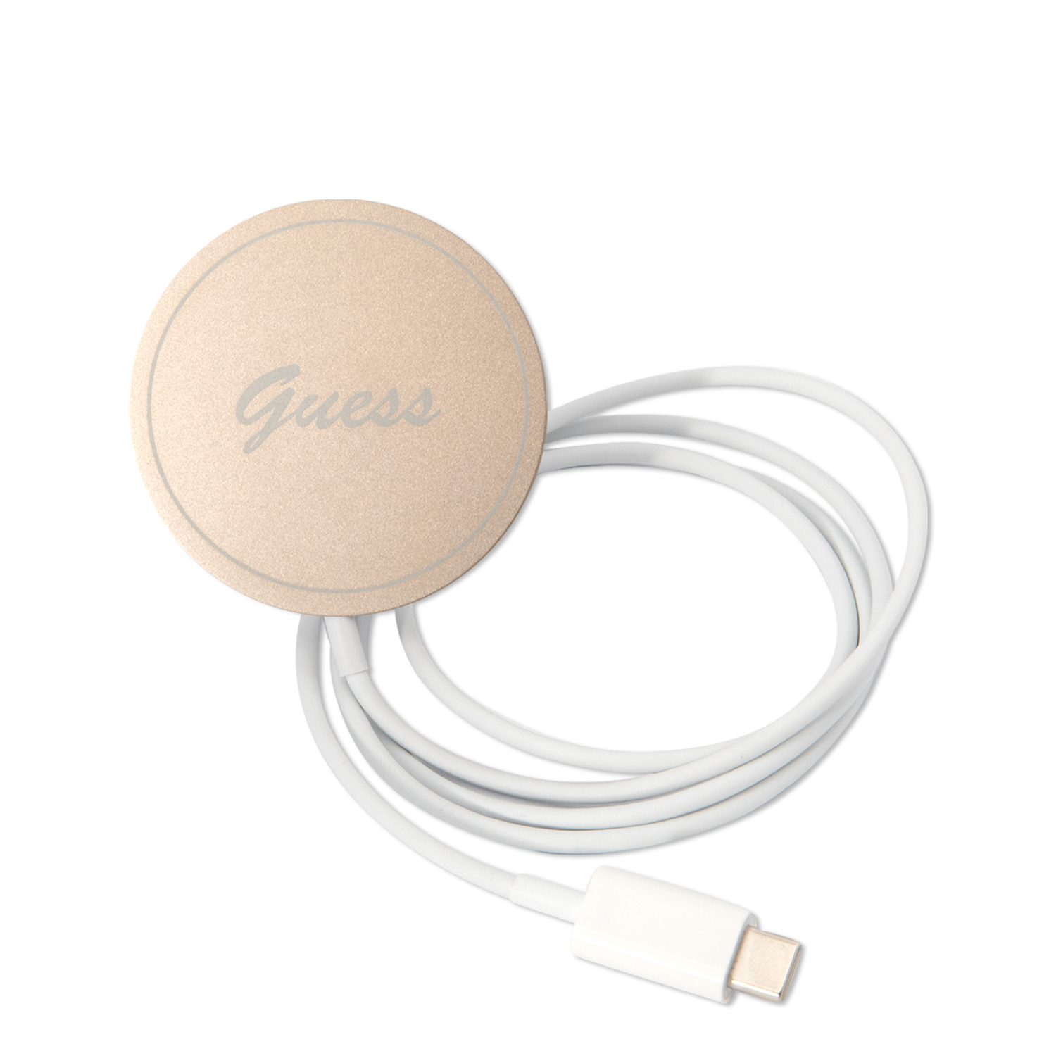 2in1 Bundle iPhone 14 Pro Max MagSafe Hardcase Hülle Marble   MagSafe USB-C Charger (GUBPP14XHMEACSK) - Schwarz