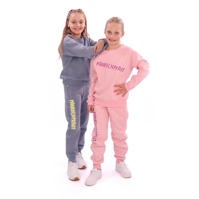 Trui Paardenpraat By Ej Teddy Kids Lichtroze