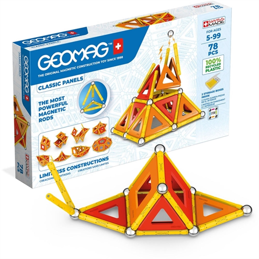 Køb Geomag Classic Panels Recycled 78 stk